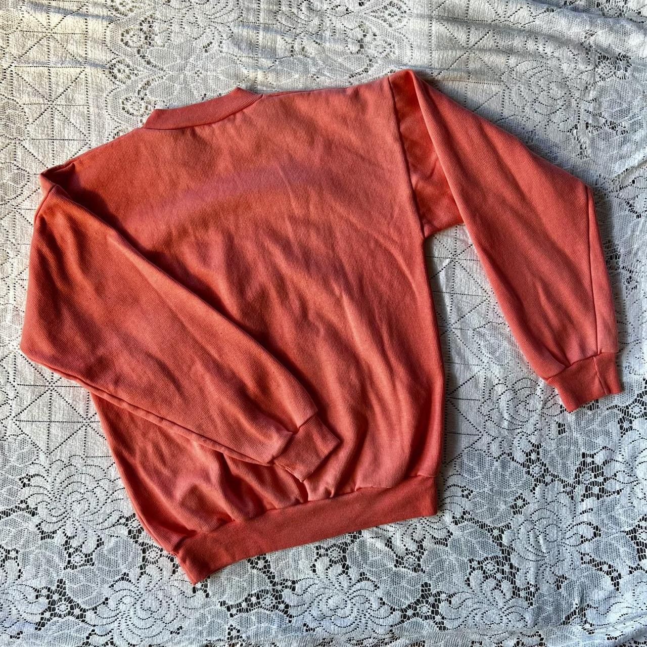 Other Vintage salmon pink vintage 80s Strasbourg sweatshirt Size S / US 4 / IT 40 - 8 Thumbnail