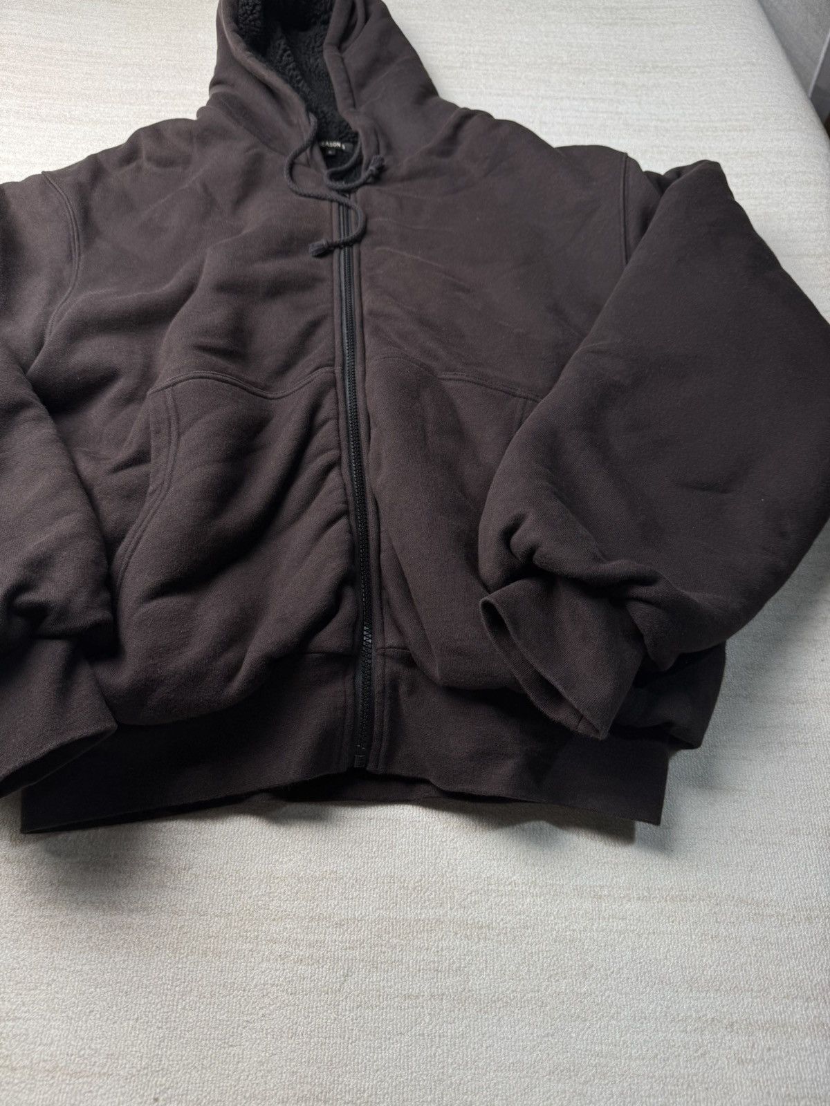 Yeezy Season 5 sherpa lined hoodie Size US S / EU 44-46 / 1 - 2 Thumbnail