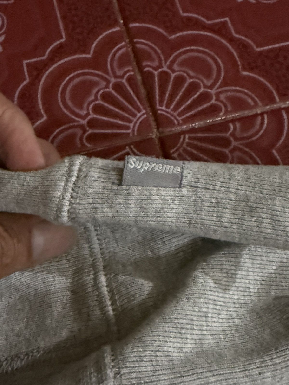 Supreme Supreme 2003 Grey on Grey Box Logo Size US XL / EU 56 / 4 - 5 Thumbnail