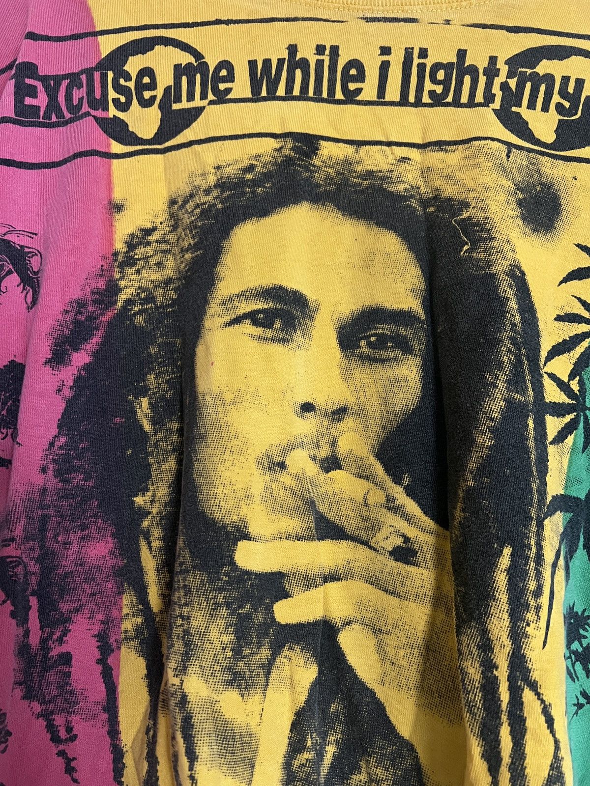 Other RARE VINTAGE Bob Marley Tee Size US M / EU 48-50 / 2 - 2 Thumbnail