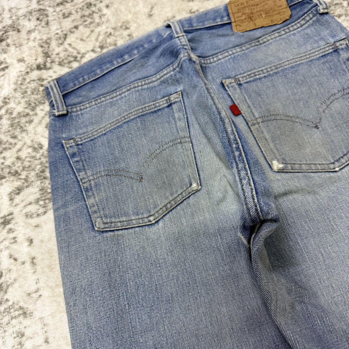 Levi's Vintage 70s Levis 501 Single R Selvedge Jeans Button #6 Size US 30 / EU 46 - 7 Thumbnail