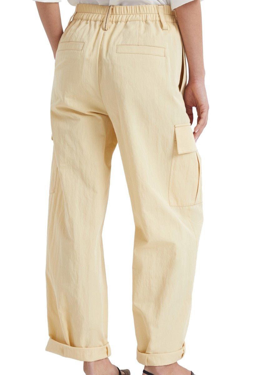 Brunello Cucinelli o1la1rc1a0425 Pants in Yellow Size 30" / US 8 / IT 44 - 3 Thumbnail