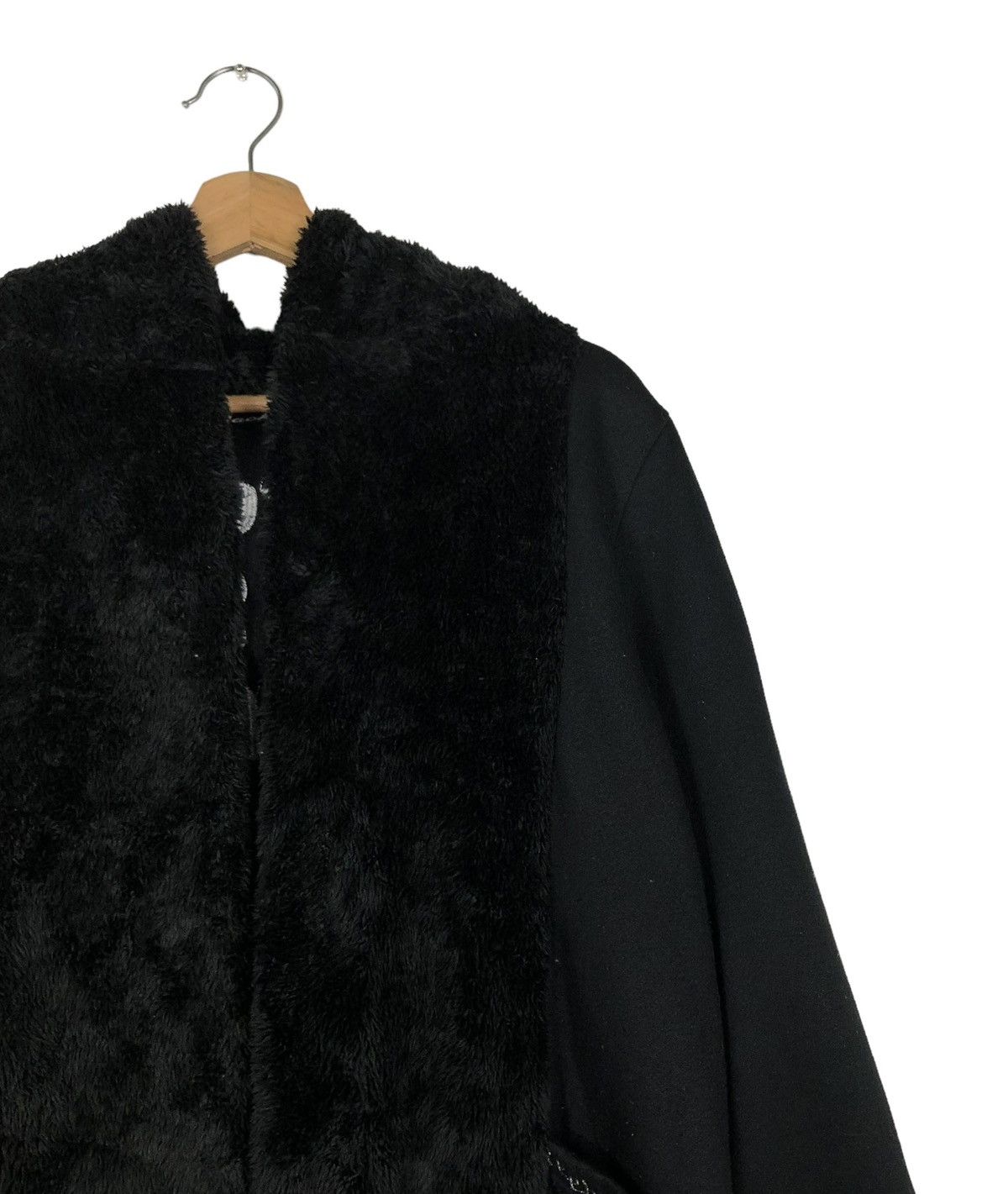 Hysteric Glamour 🔥JACKALL LONG JACKET MINK FUR FLEECE PUNK DESIGN BIG LOGO Size US M / EU 48-50 / 2 - 6 Thumbnail