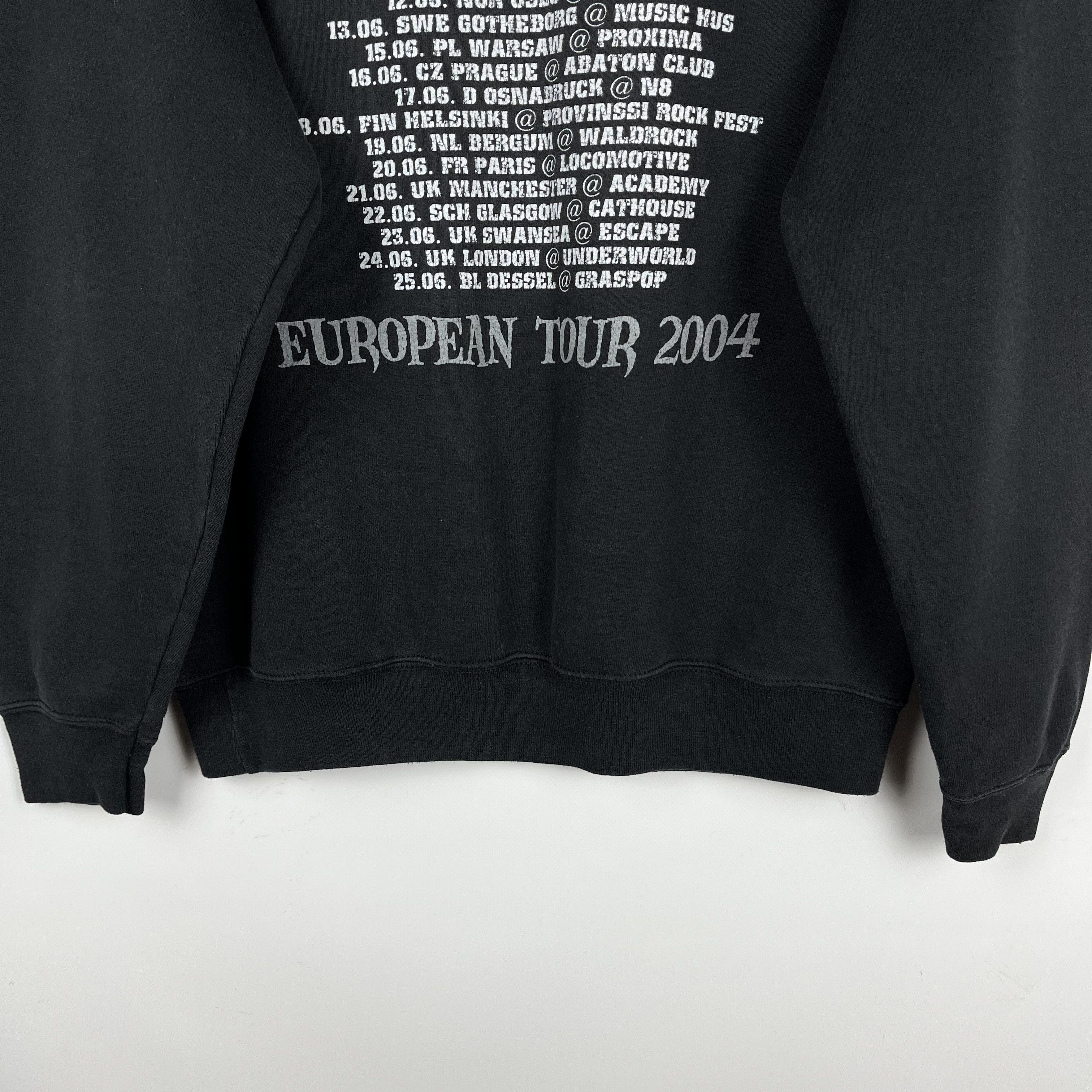 Band Tees Vintage Exodus Thrash Metal Band Hoodie 2004 Size US M / EU 48-50 / 2 - 16 Thumbnail