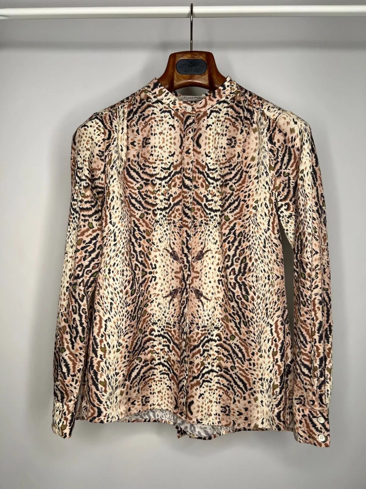 Allsaints ALLSAINTS Toni Arietta Shirt Women's Button Up Blouse Size S / US 4 / IT 40 - 1 Thumbnail