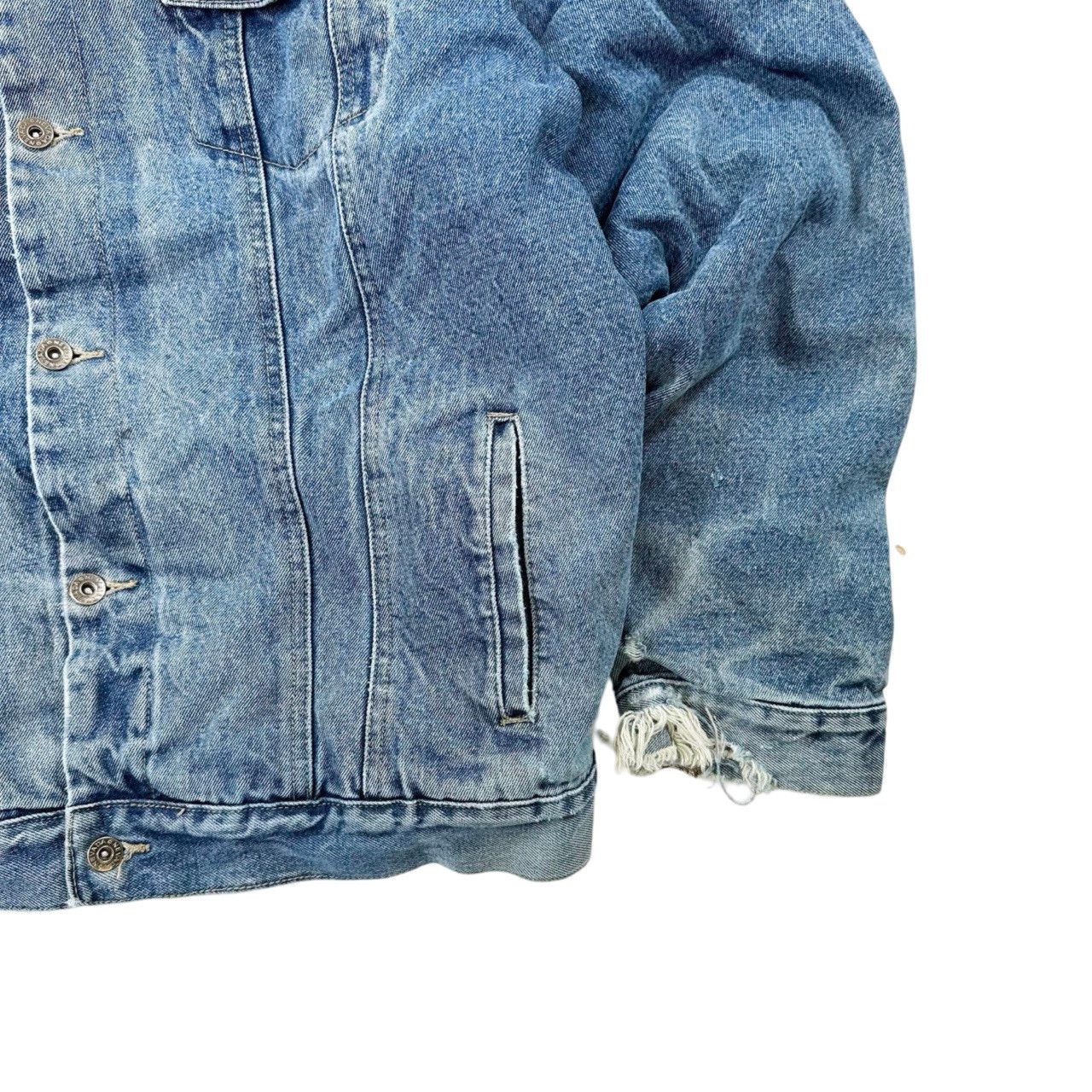 Vintage Vintage 90s Lined Nevada Red Denim Button Up Jacket Size US XL / EU 56 / 4 - 3 Thumbnail