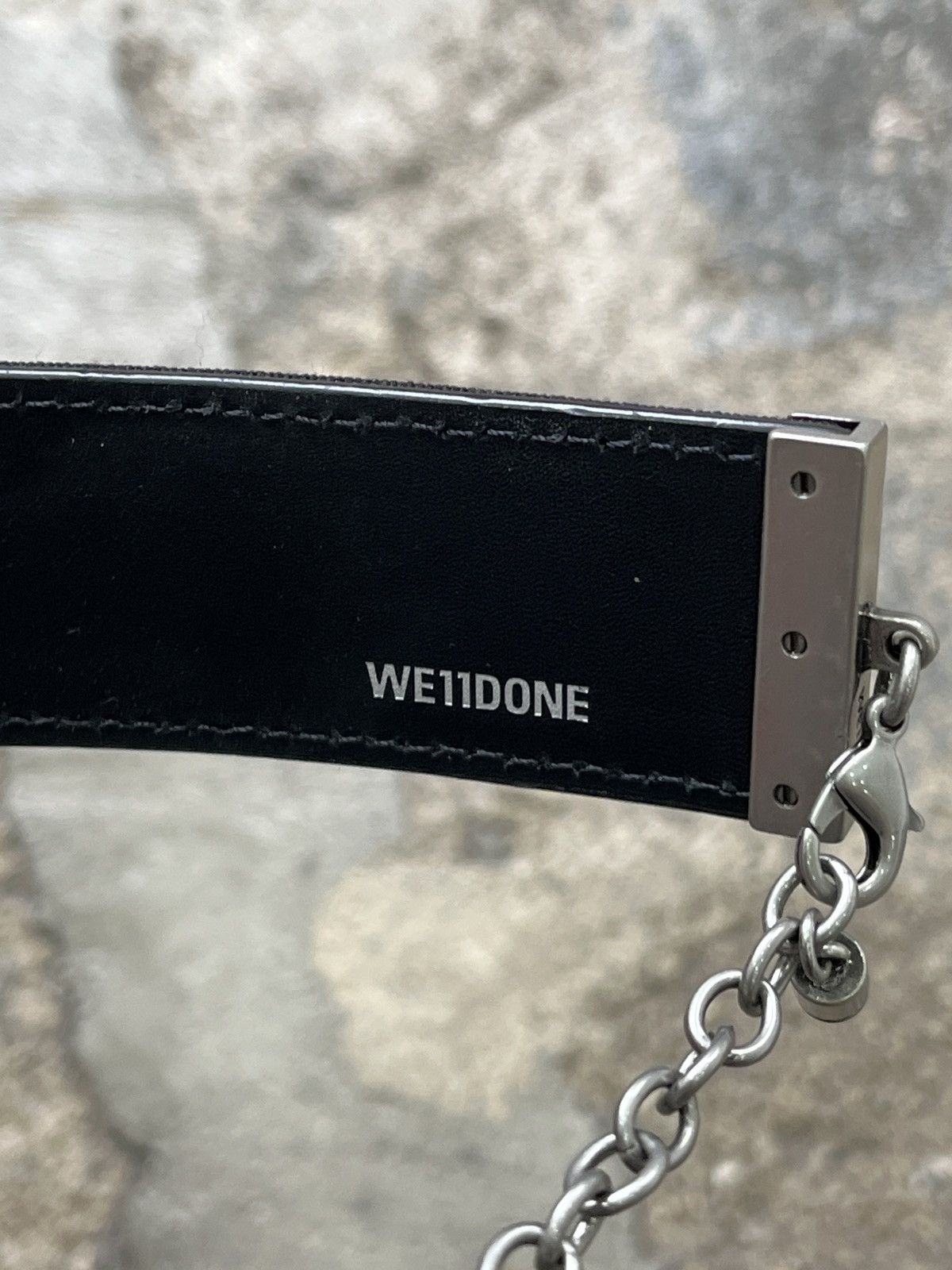 WE11DONE WE11DONE Studded Choker Necklace (unisex) Size ONE SIZE - 6 Thumbnail