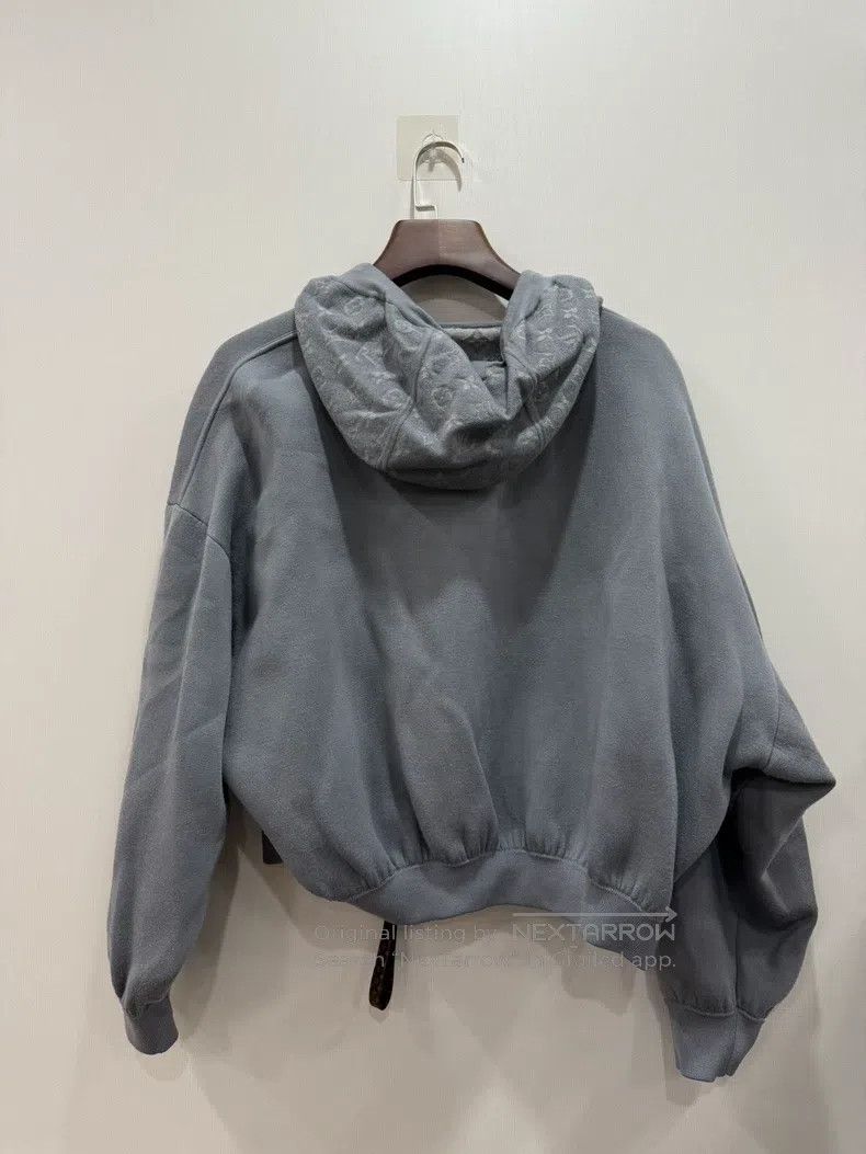 Louis Vuitton Louis Vuitton Grey Hooded Sweatshirt Size US M / EU 48-50 / 2 - 2 Thumbnail