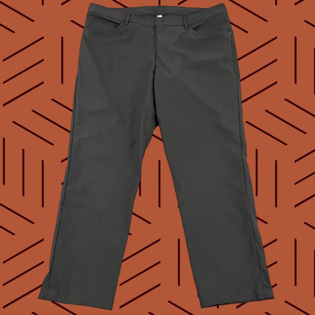 Lululemon Lululemon ABC Pants Mens 40 x 31 Classic Fit Gray Chino Pants 5-Pocket Performance Stretch Regular Size XX Size US 40 / EU 56 - 1 Thumbnail