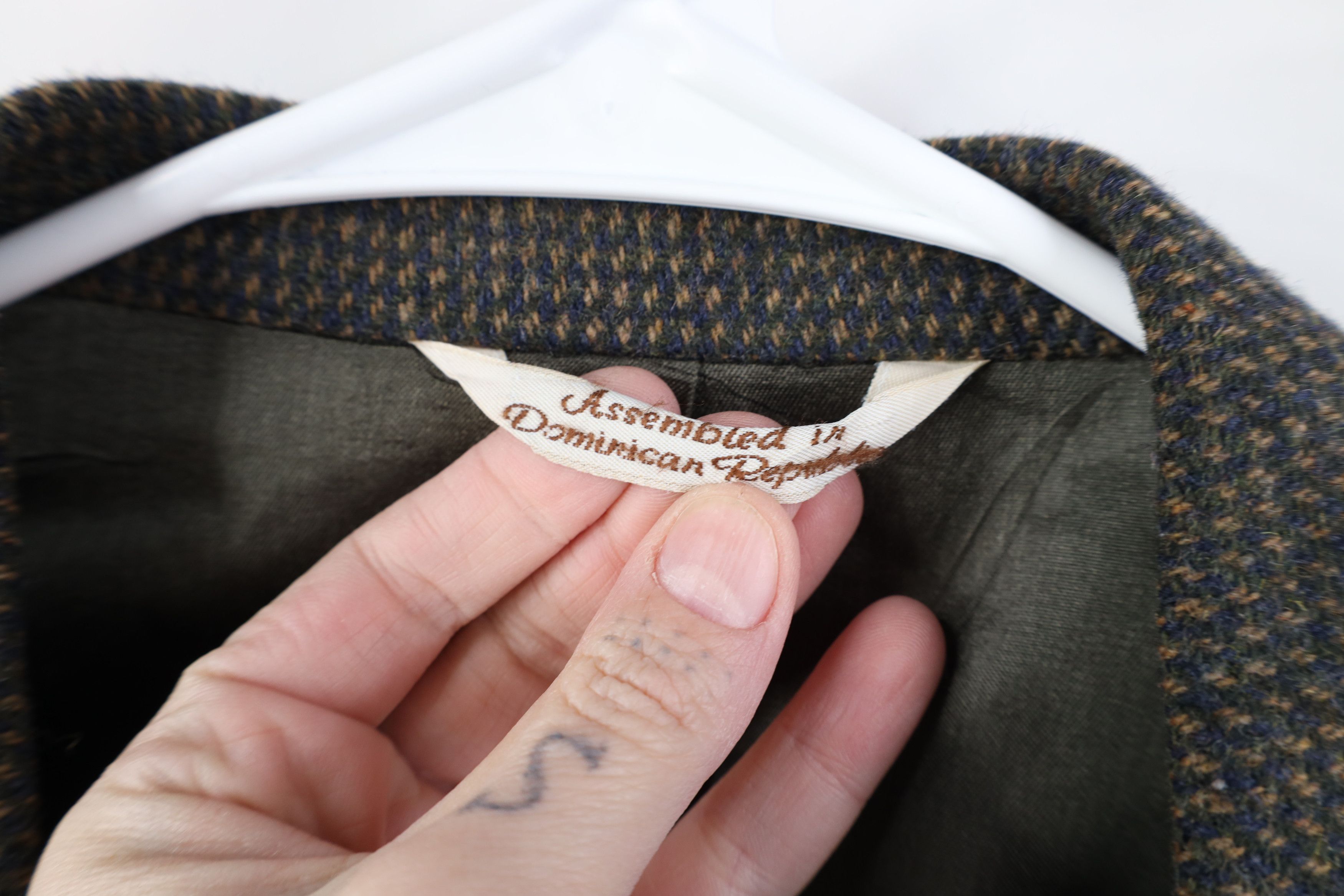 Vintage Vintage 70s Streetwear Elbow Patch Suit Coat Blazer Jacket Size US XXL / EU 58 / 5 - 9 Thumbnail