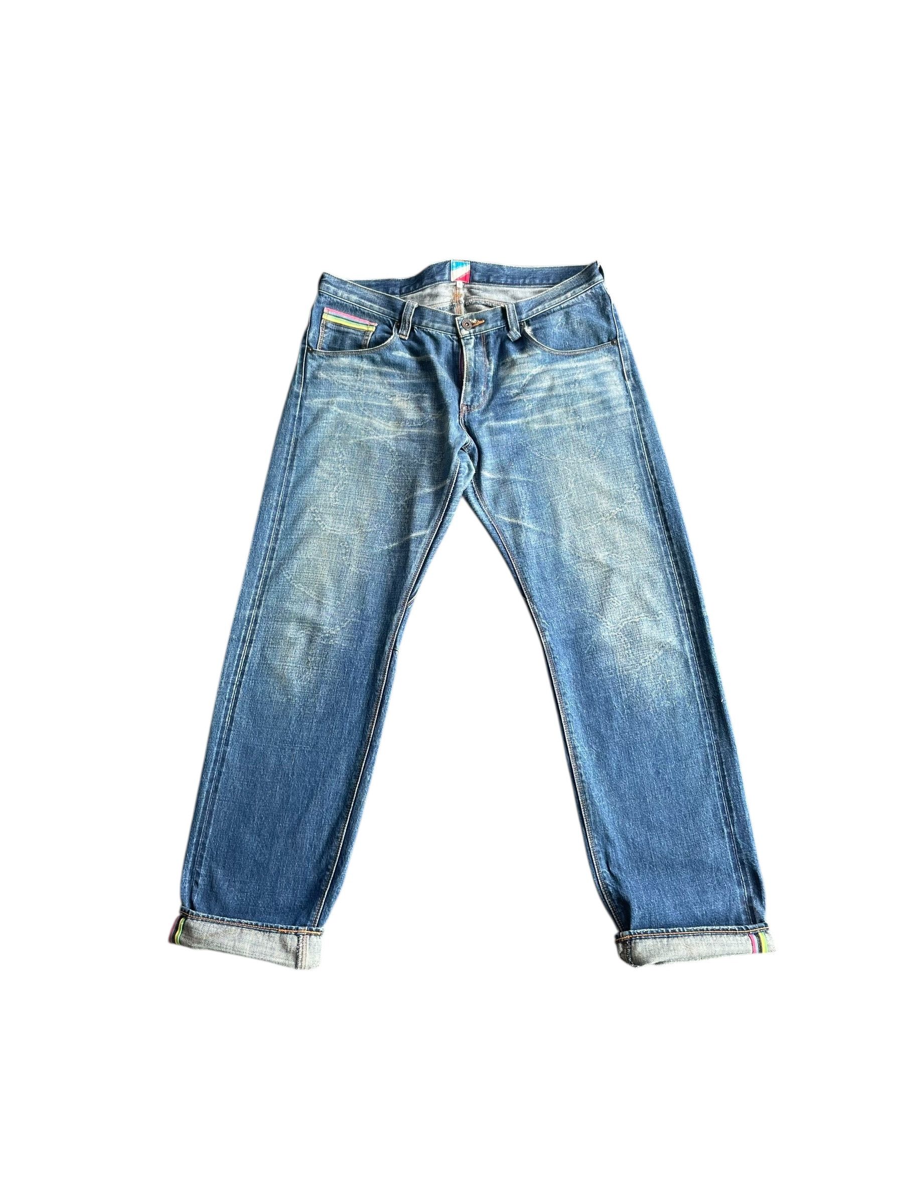 R.Newbold Japan R.Newbold Rainbow Selvedge Denim Size US 36 / EU 52 - 1 Thumbnail