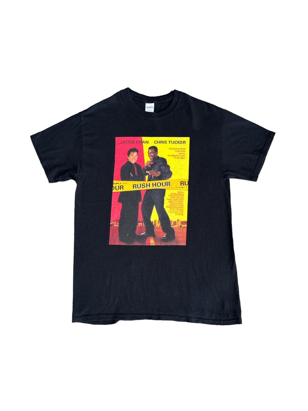 Rap Tees × Vintage VINTAGE RUSH HOUR MOVIE PROMO SHIRT Size US M / EU 48-50 / 2 - 1 Thumbnail