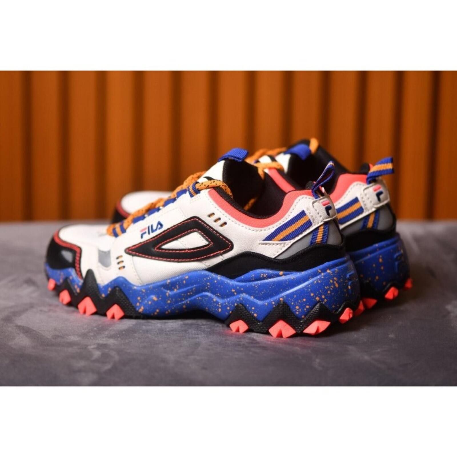 Fila Fila Oakmont TR | Silver Birch Mazarine | 5JM00949-117 Size US 6.5 / IT 36.5 - 7 Thumbnail