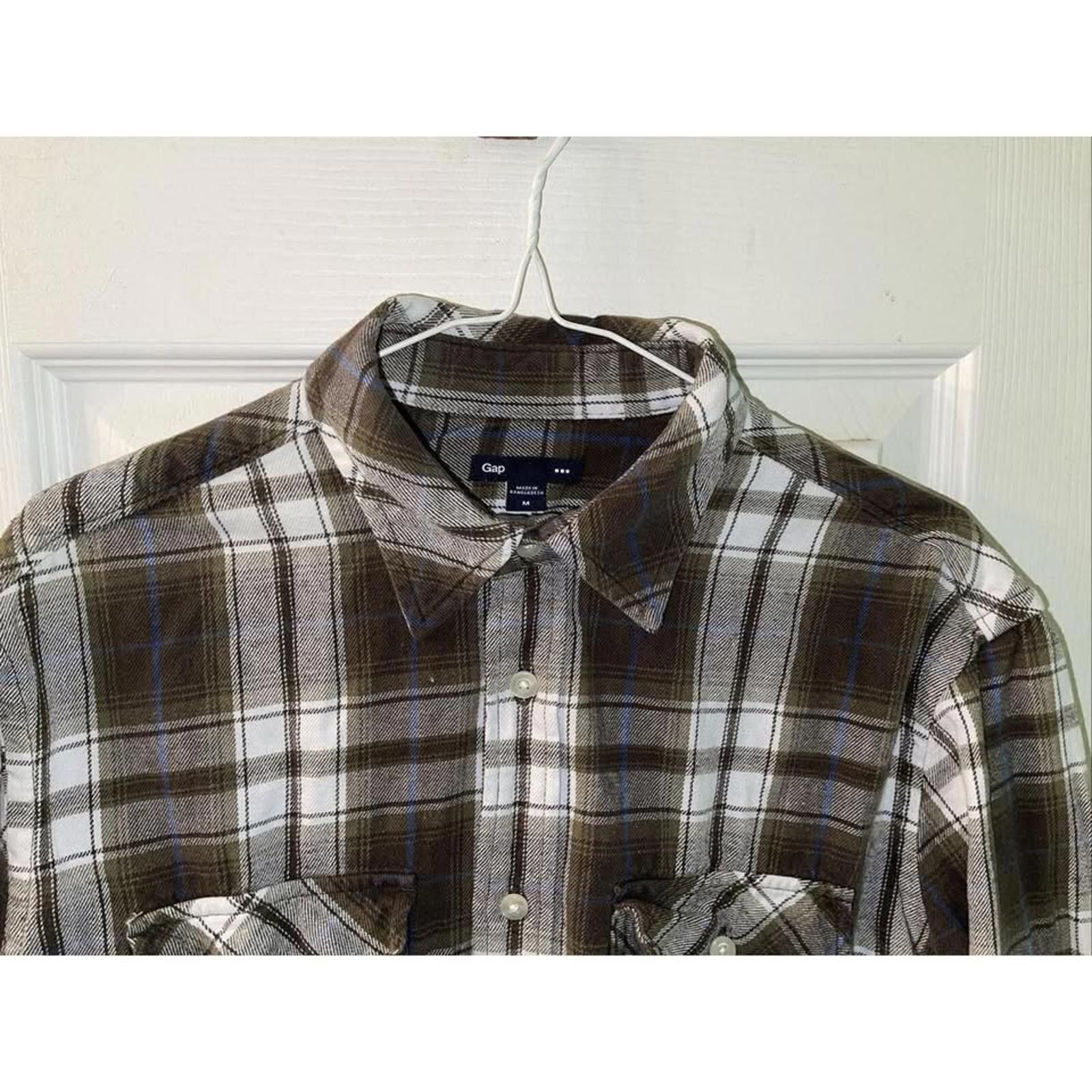 Other Gap Men's Plaid Flannel Shirt - Size M Size US M / EU 48-50 / 2 - 3 Thumbnail