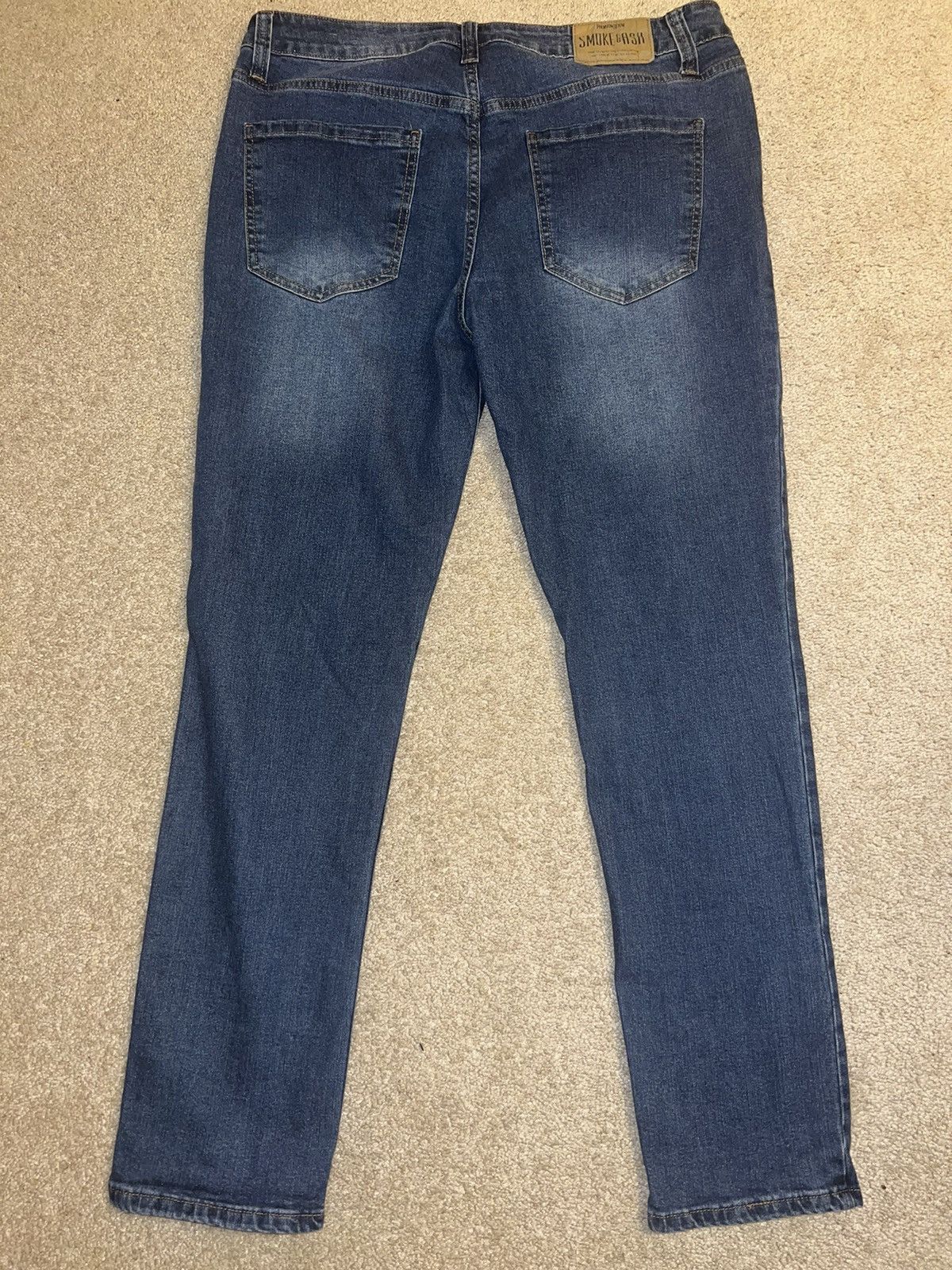 Other Blue Jeans With Skull Print Design Size US 36 / EU 52 - 3 Thumbnail