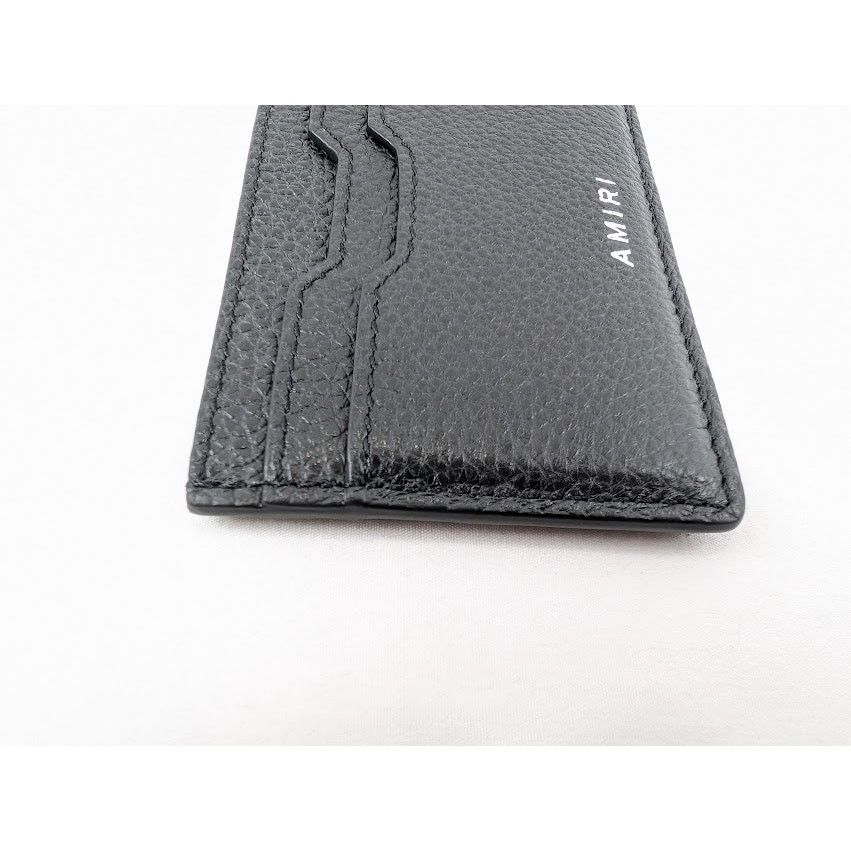 Amiri o1rshd1 Size: OS / Iconic Emb Leather Card Holder in Black Size ONE SIZE - 9 Thumbnail