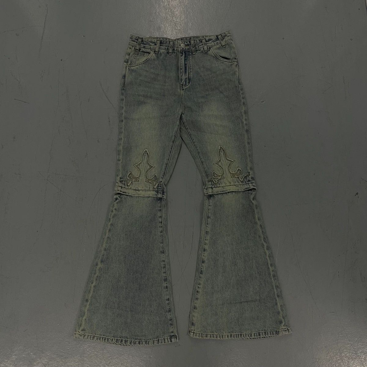Cleioner Le Cleur Convertible Flared Pants Size US 31 - 1 Thumbnail