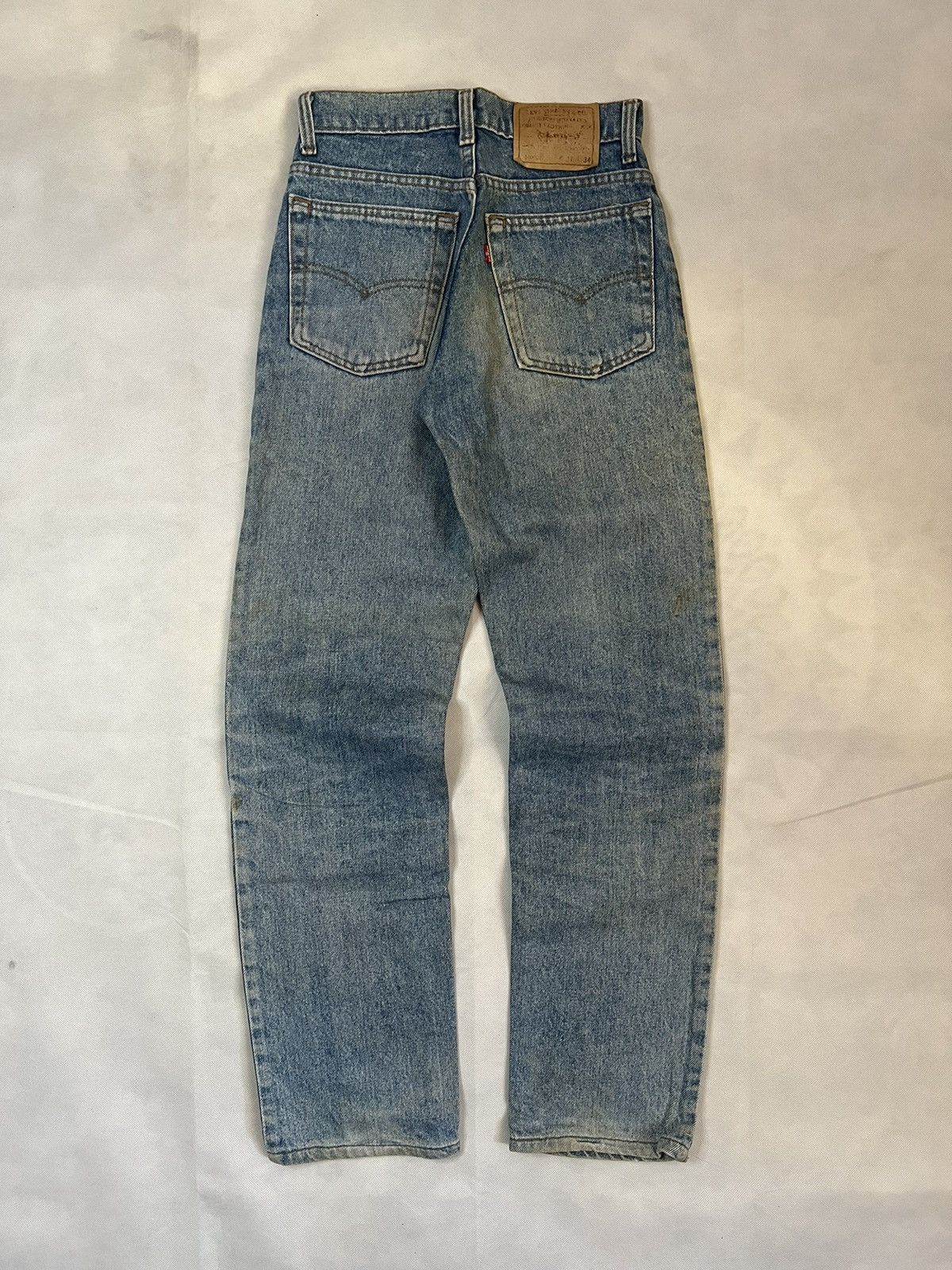 Levi's Vintage Clothing Vtg 90's Levis 510 Blue Wash Denim Size US 26 / EU 42 - 3 Thumbnail