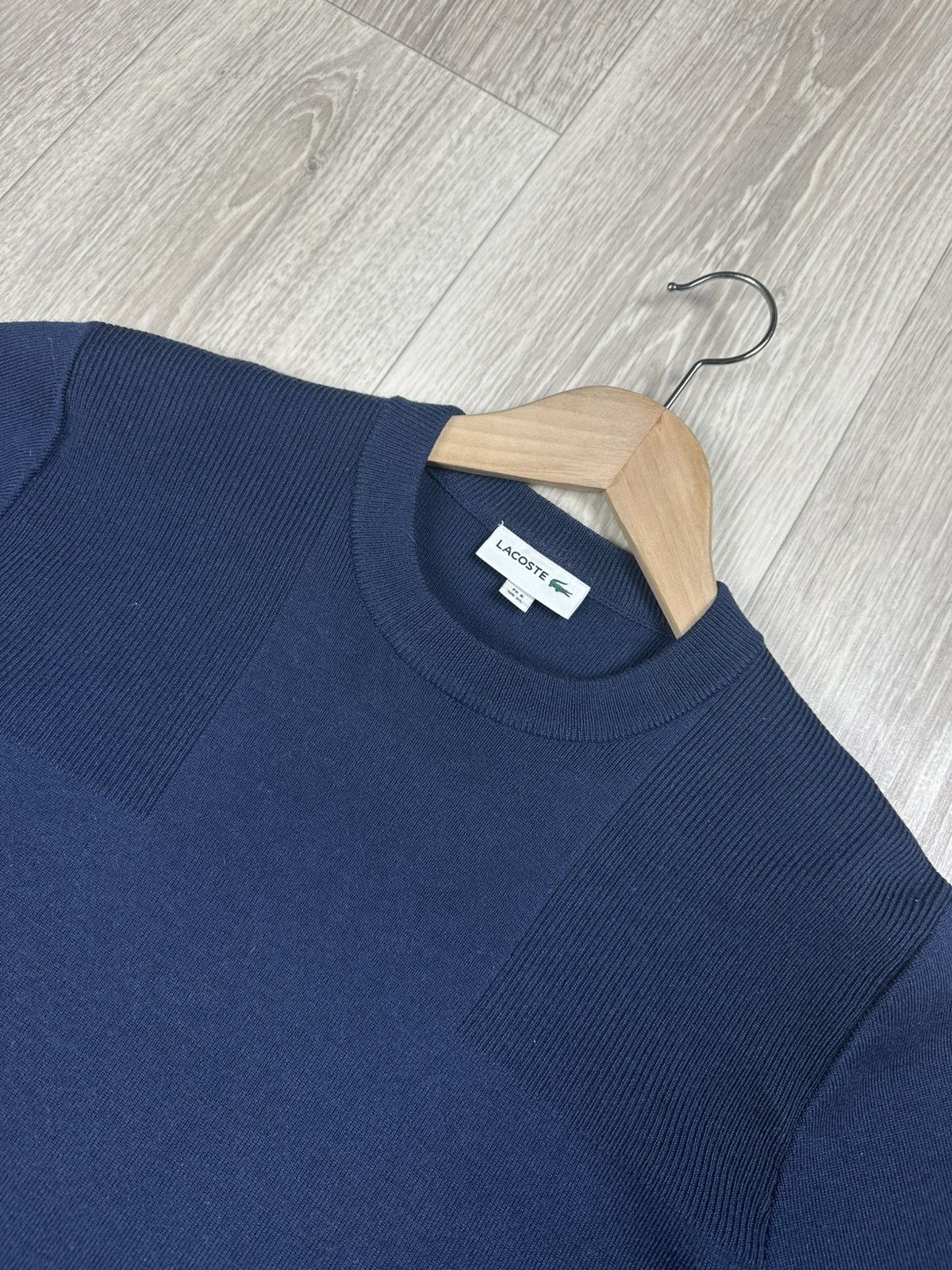 Lacoste Lacoste Wool Sweater Blue Size XL Size US XL / EU 56 / 4 - 6 Thumbnail