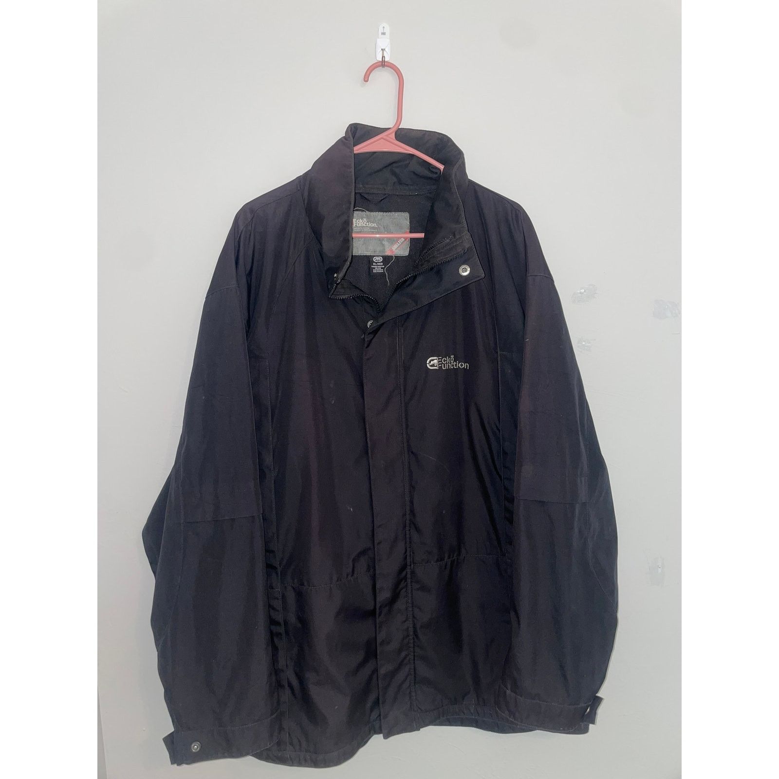 Ecko Unltd. Ecko Unltd Jacket Function Shelter Full Zip Black 2000s XL Size US XL / EU 56 / 4 - 1 Thumbnail