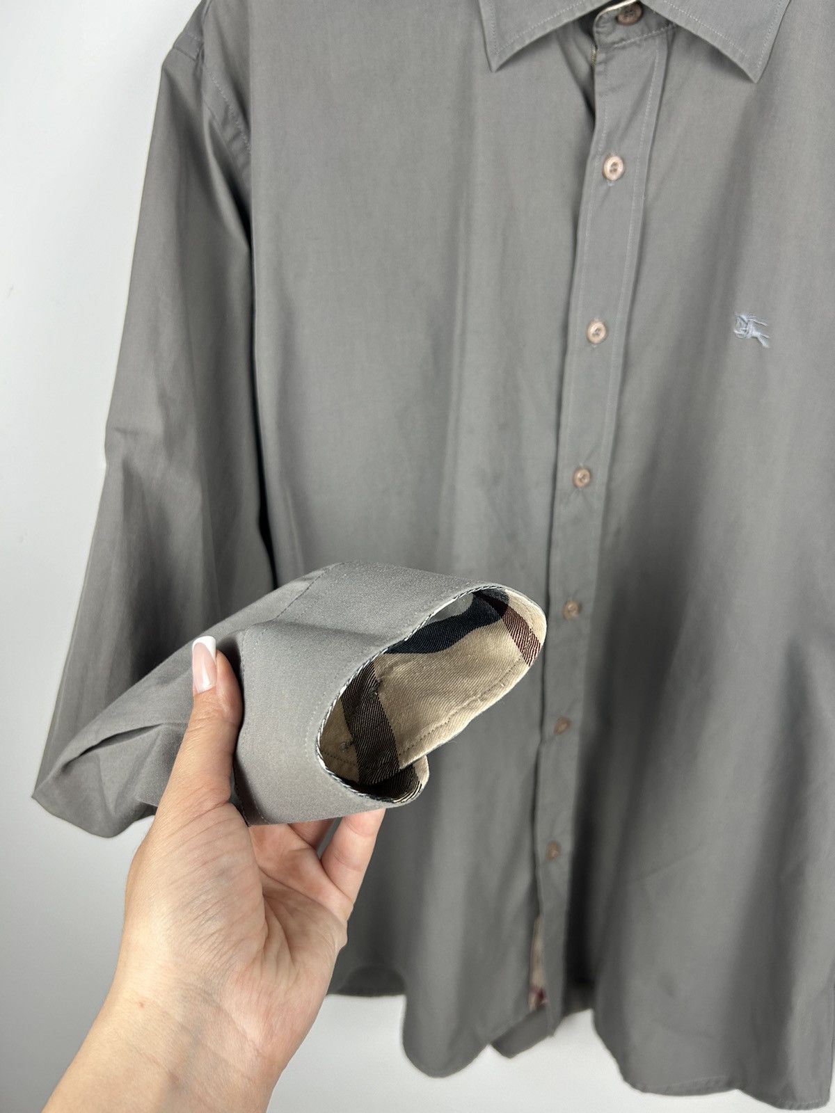 Burberry Burberry London Nova Check Shirt Buttons Up Men’s Size XL Size US XL / EU 56 / 4 - 3 Thumbnail