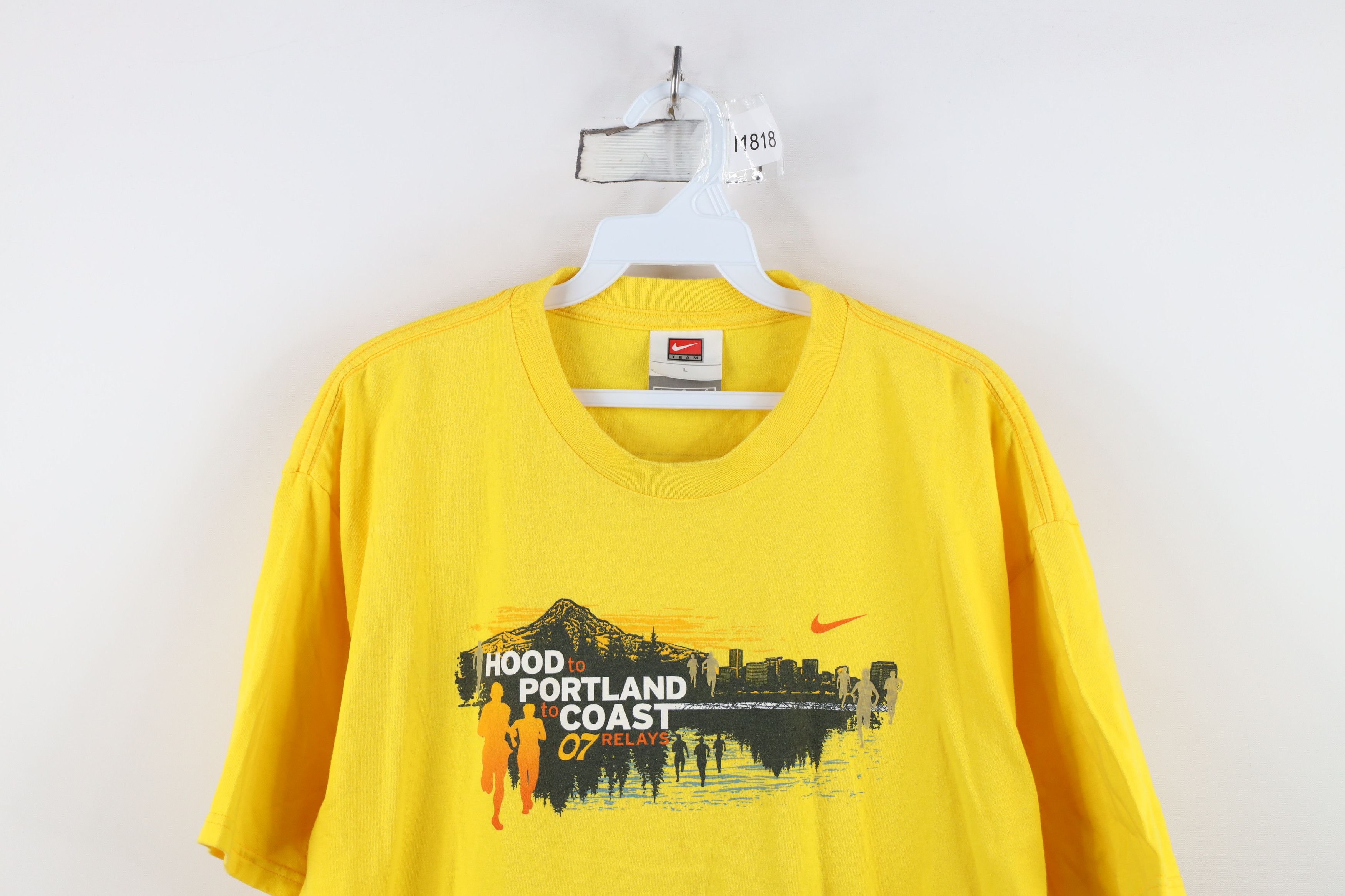 Nike Vintage Y2K Nike Portland to Coast Relays Mini T-Shirt Size US L / EU 52-54 / 3 - 2 Thumbnail
