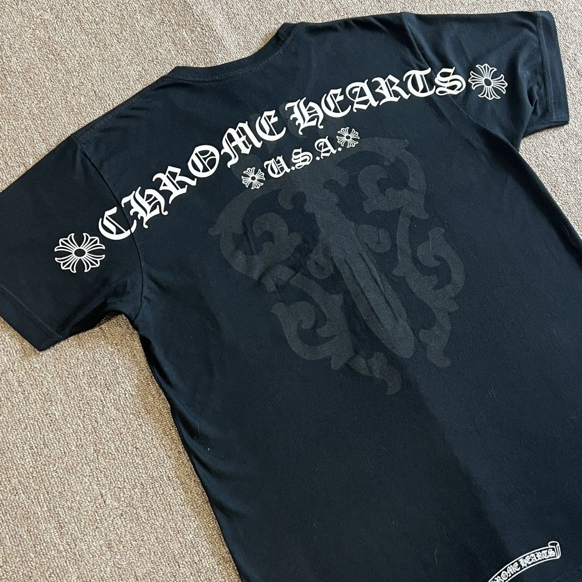 Chrome Hearts Chrome Hearts Big Dagger Tee Size US M / EU 48-50 / 2 - 1 Thumbnail