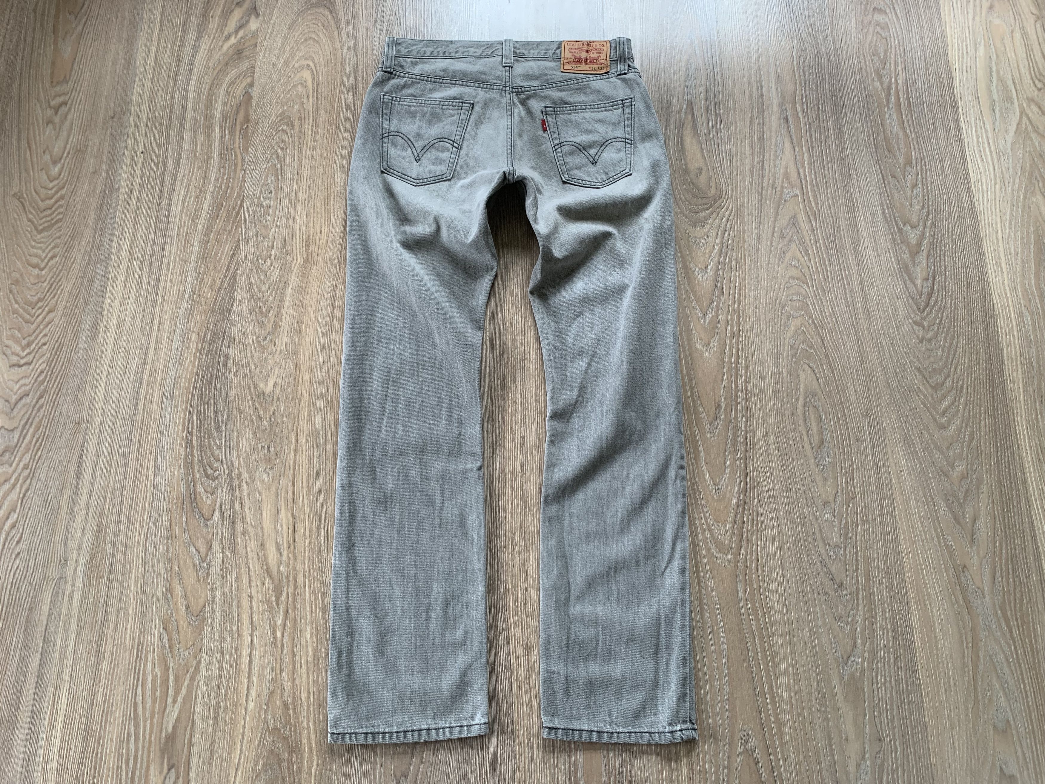 Levi's × Levi's Vintage Clothing × Vintage Levis 514 Slim Straight Vintage Grey Denim Jeans Size US 32 / EU 48 - 3 Thumbnail
