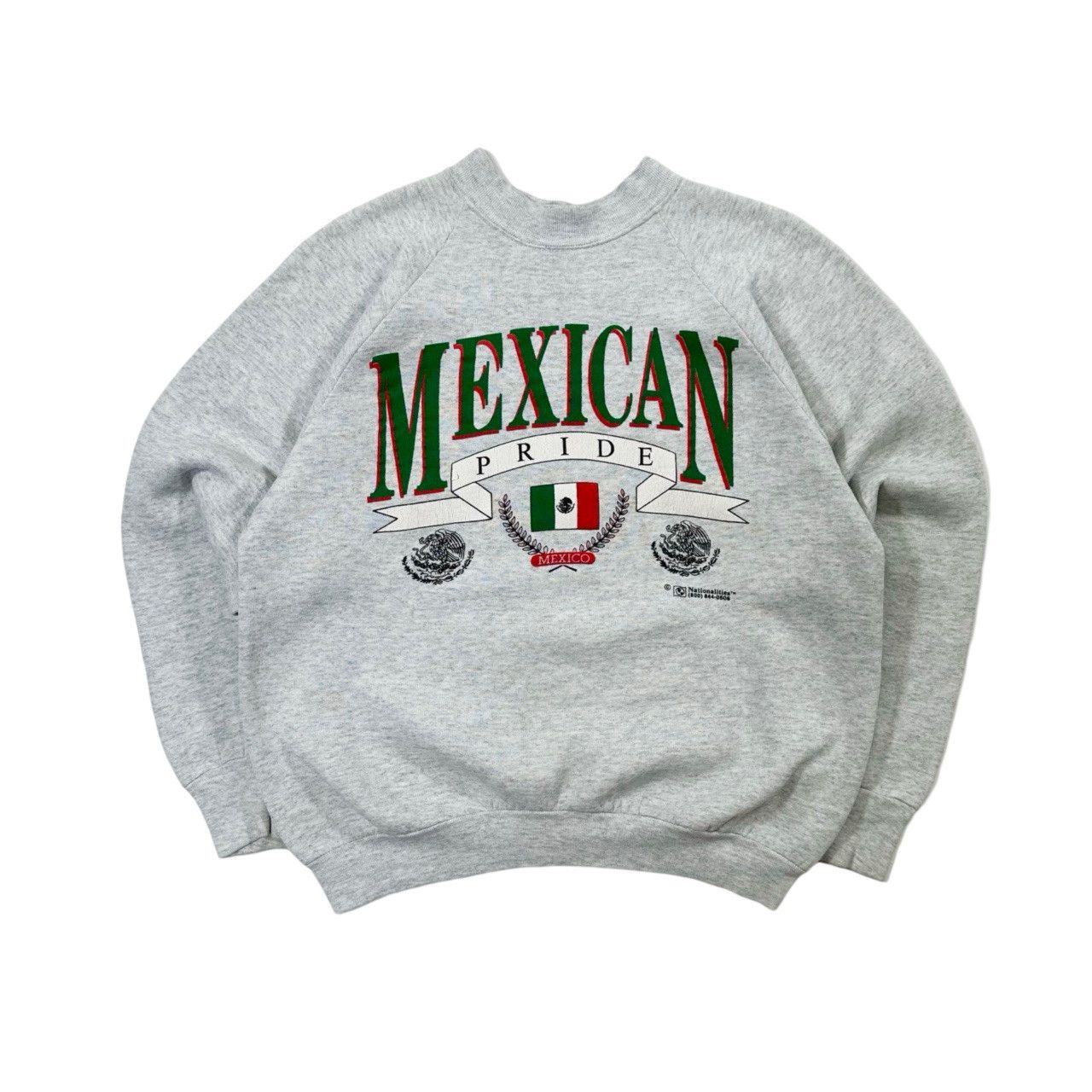 Vintage Vintage 90s Mexican Pride Big Print Graphic Sweater Size US L / EU 52-54 / 3 - 1 Thumbnail