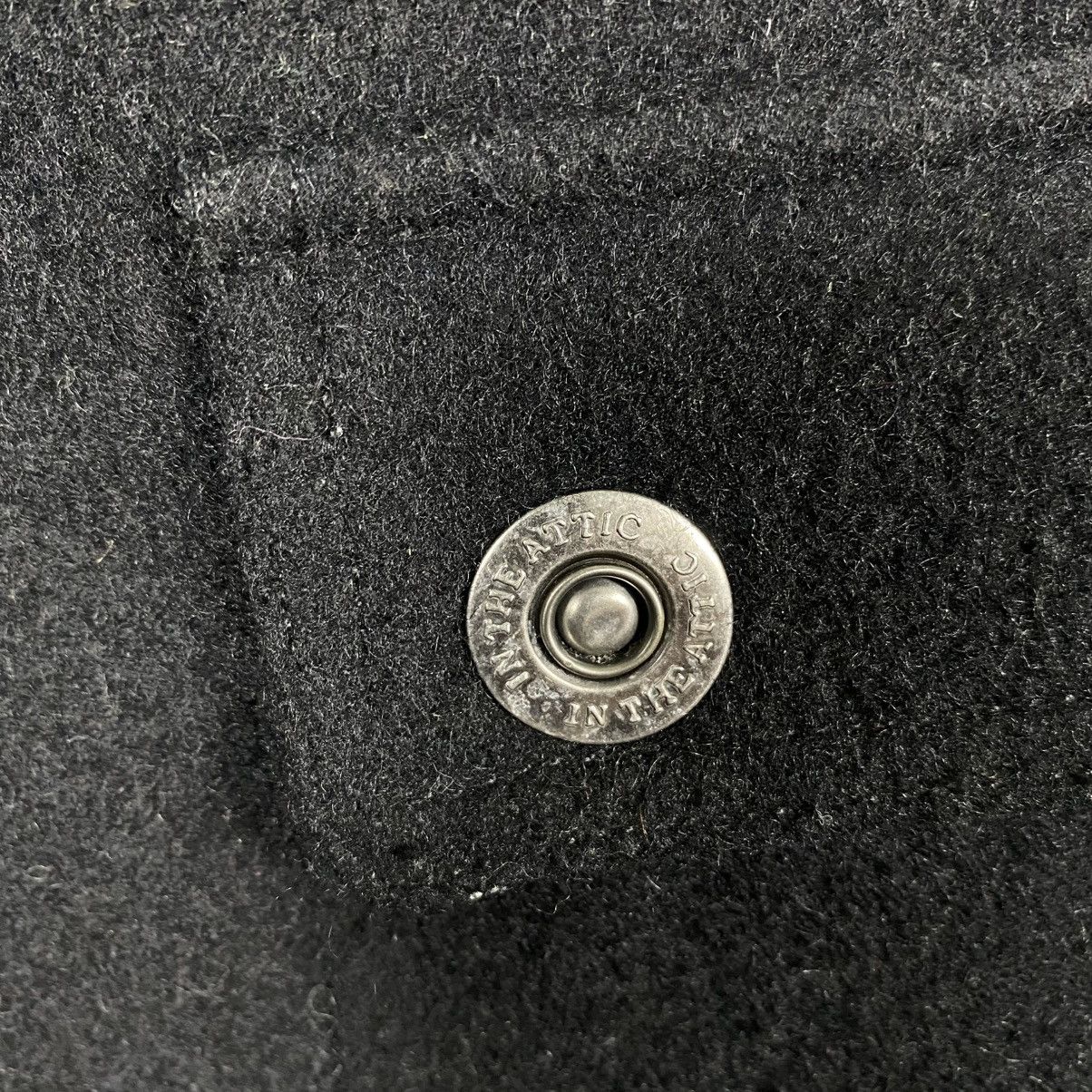 In The Attic Vintage In The Attic Button Wool Hoodie Jacket Size US L / EU 52-54 / 3 - 7 Thumbnail
