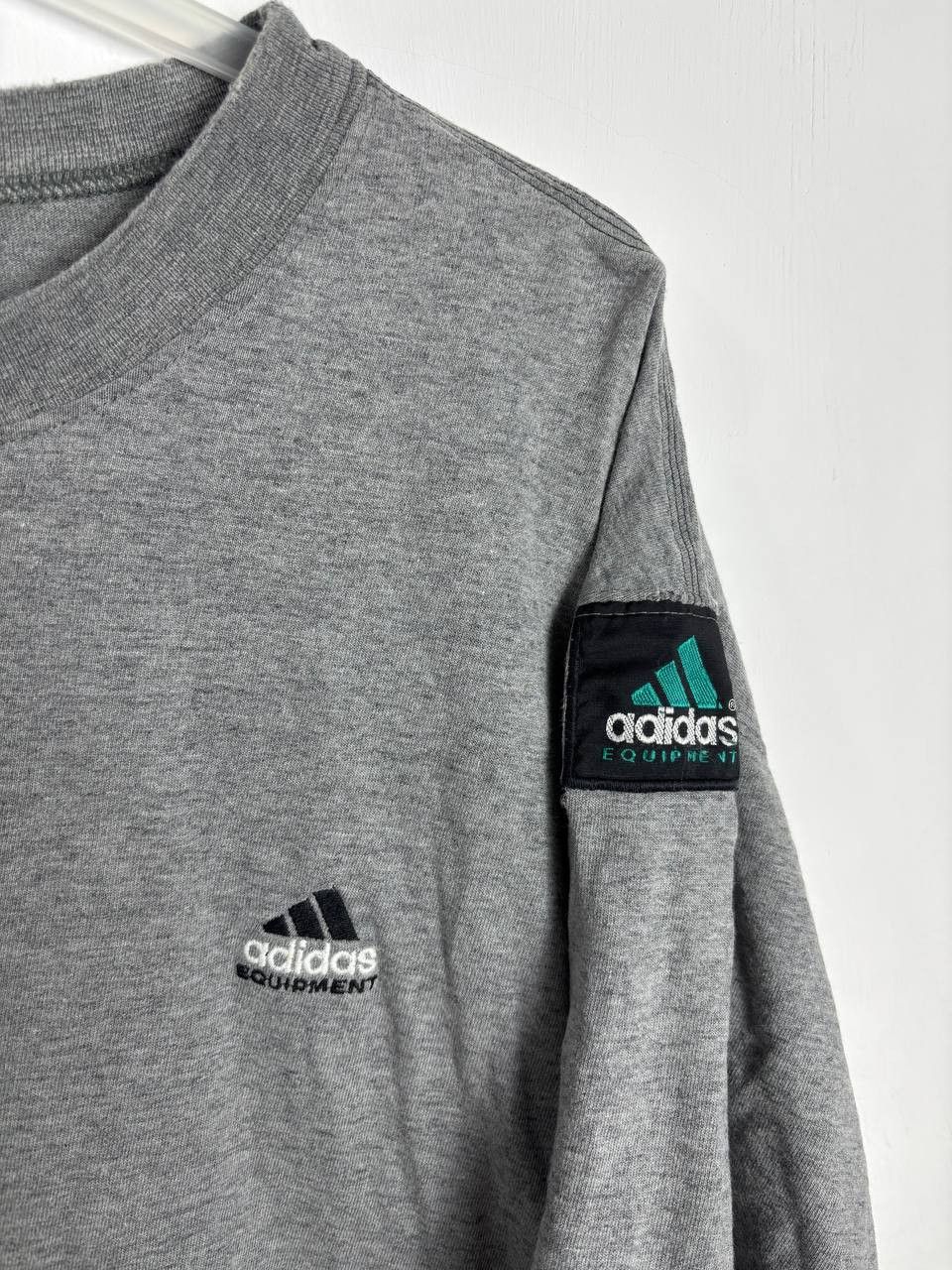 Adidas 90s Adidas Equipment Vintage Embroidered T-shirt Tee Size US L / EU 52-54 / 3 - 7 Thumbnail