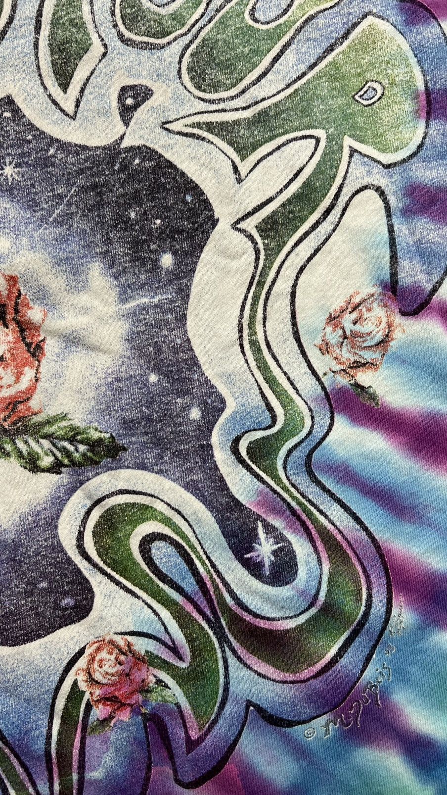 1993 Grateful Dead summer season M.Dubois anvil tee