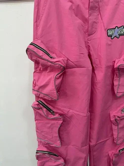 VIBE Reflective pants with stars and pockets hip-hop Harajuku Size US 30 / EU 46 - 4 Thumbnail