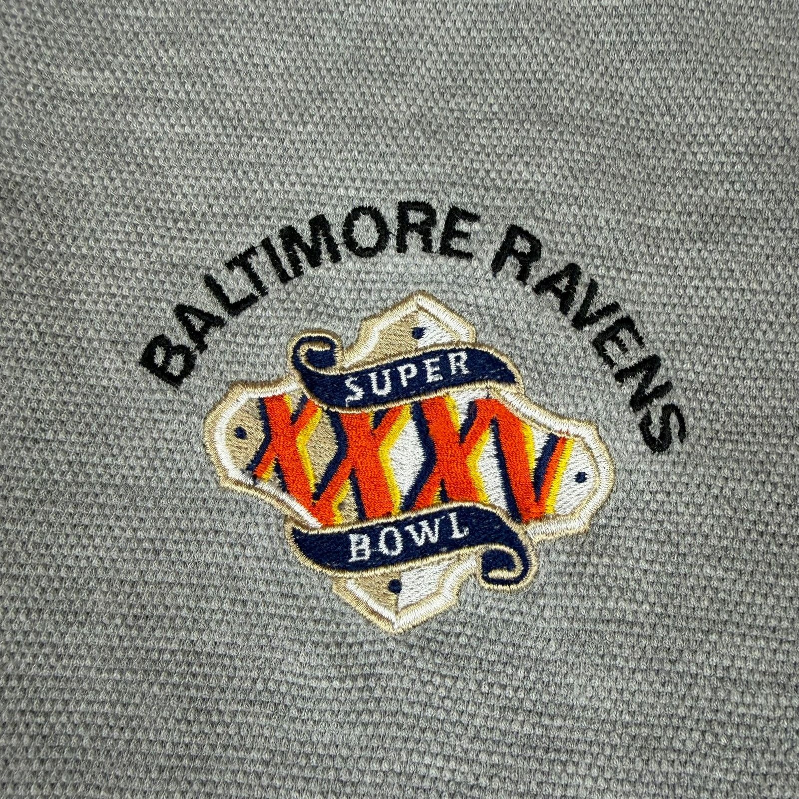 Puma Vintage Puma Baltimore Ravens Super Bowl XXXV Polo Shirt L Size US L / EU 52-54 / 3 - 2 Thumbnail