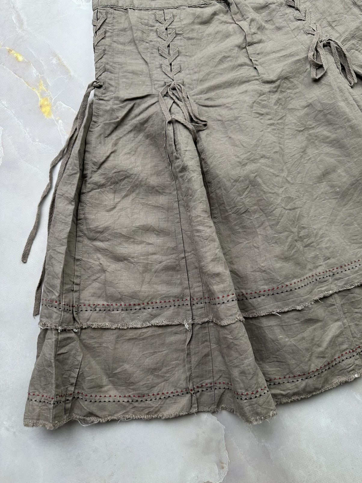 Japanese Brand Vintage Flared Skirt Size 25" / US 0 / IT 36 - 3 Thumbnail
