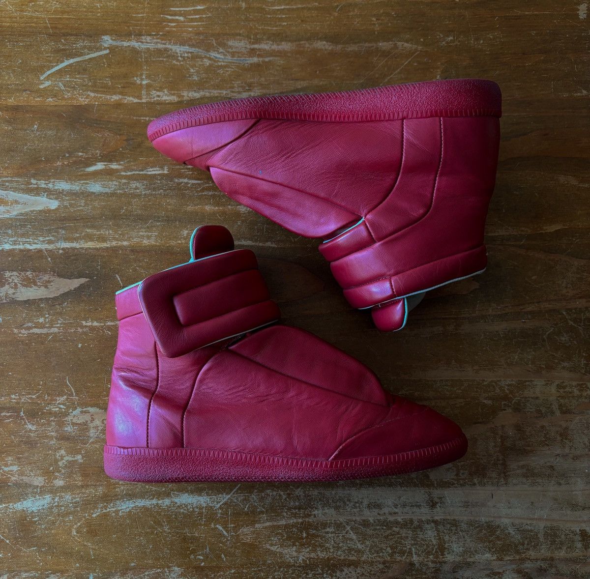 Maison Margiela Maison Margiela Futures in red Size US 9 / EU 42 - 3 Thumbnail