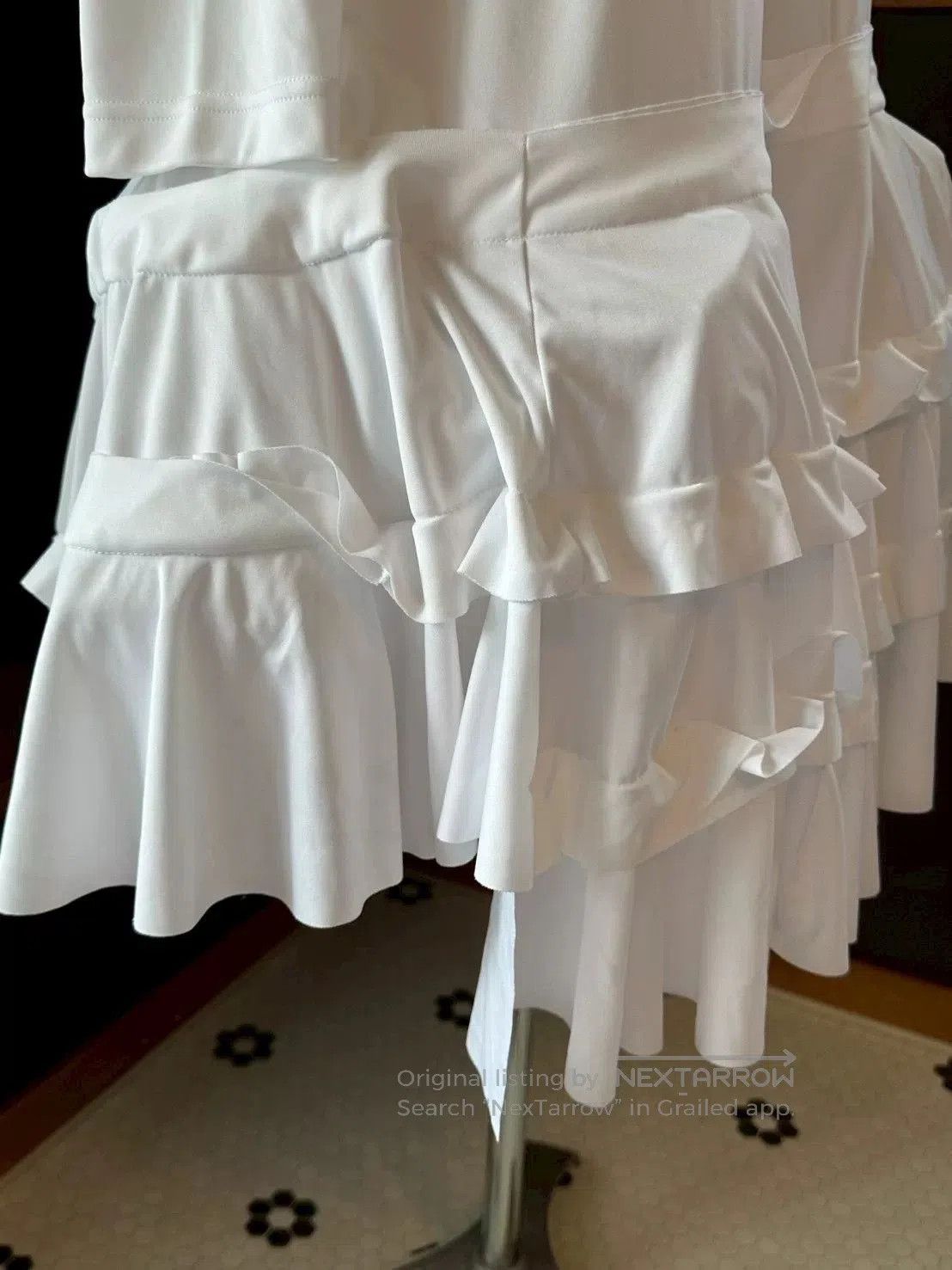 Comme des Garcons COMME des GARÇONS White Layered Dress. Size M / US 6-8 / IT 42-44 - 4 Thumbnail