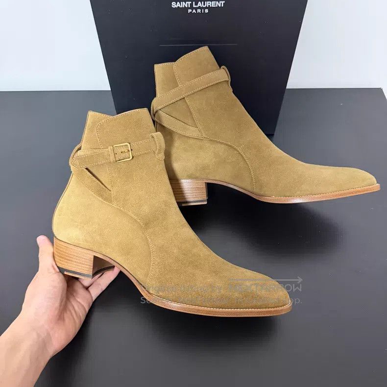 Saint Laurent Paris SAINT LAURENT Paris JODHPUR London 20 Crop