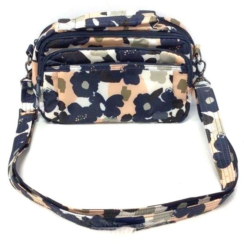 Designer LUG Scoop Flower Stripe Quilted Convertible Crossbody Bag Size ONE SIZE - 2 Thumbnail