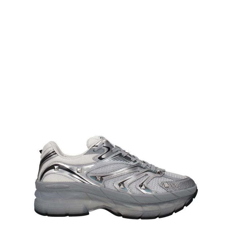 image of Valentino Garavani Ob1O1E0524 Sneakers In White/grey, Men's (Size 10)