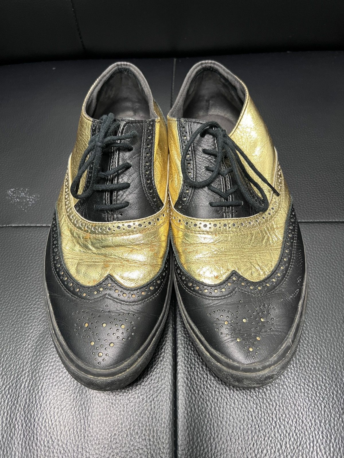 Comme des Garcons Homme Plus Comme des Garçons Homme Plus Baroque Oxford Leather Shoes Size US 9 / EU 42 - 5 Thumbnail