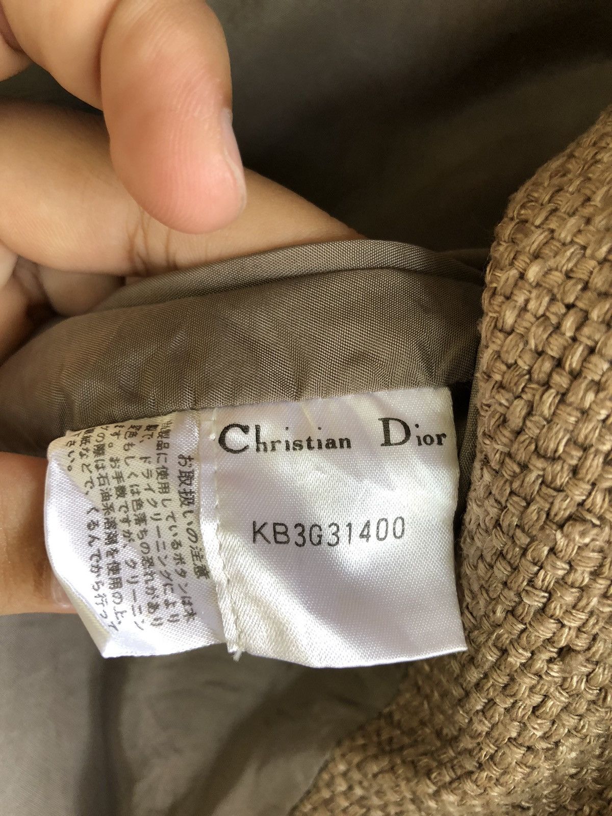 Christian Dior Monsieur Vintage Christian Dior crochet double breast coat jacket Size M / US 6-8 / IT 42-44 - 9 Thumbnail