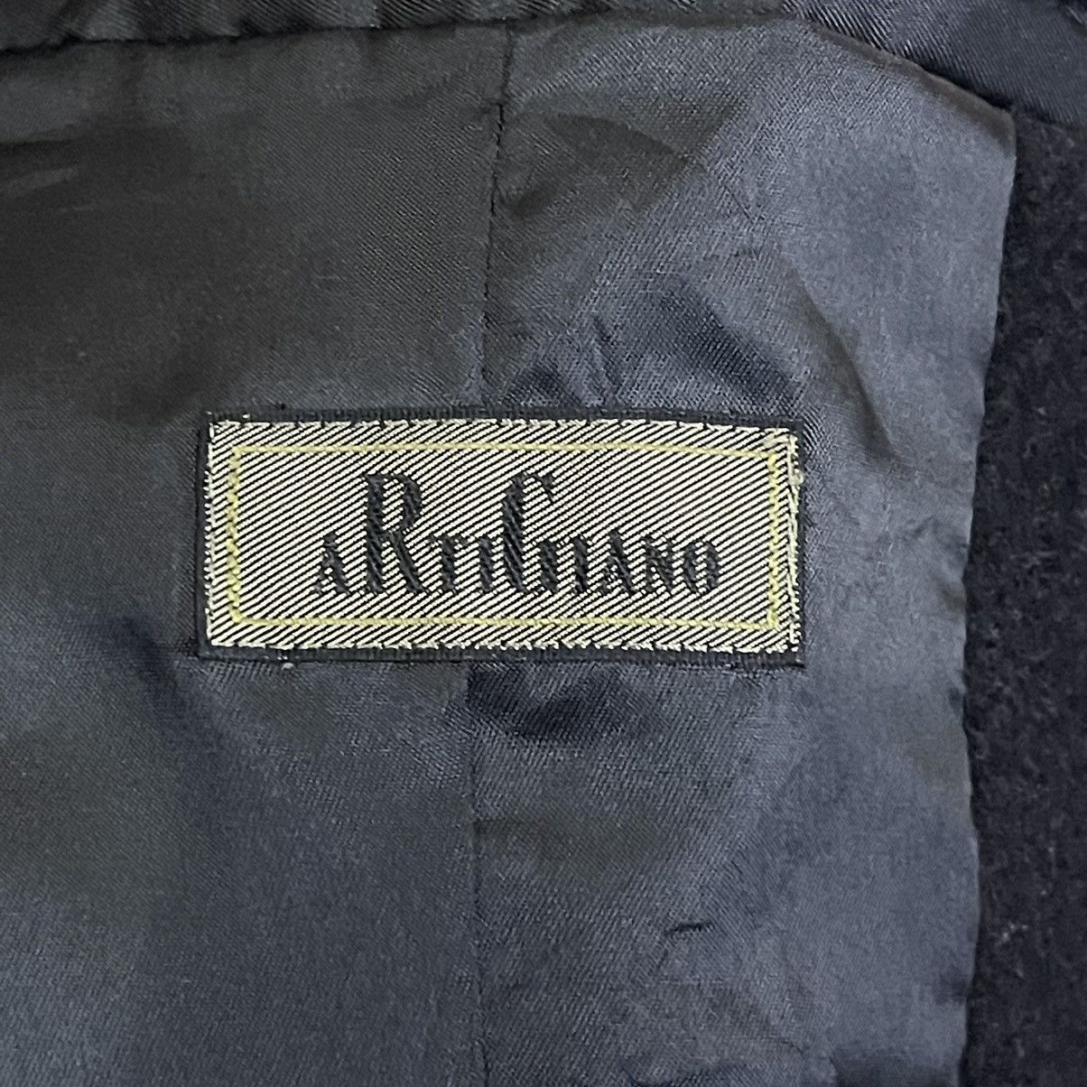 Yohji Yamamoto Vintage Yohji Yamamoto Inspired Wool Long Coat by Artigiano Size US M / EU 48-50 / 2 - 9 Thumbnail