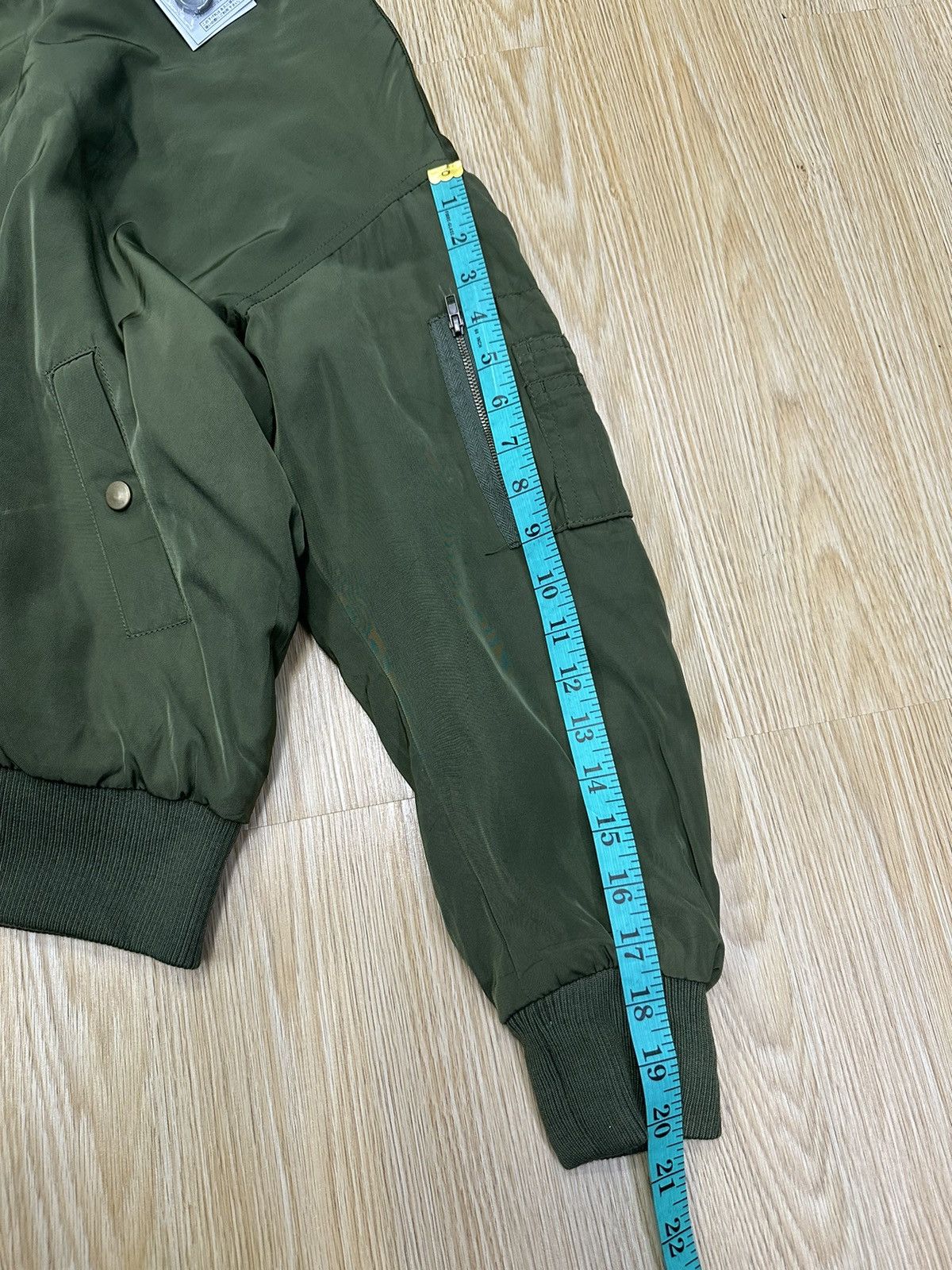 14th Addiction × If Six Was Nine × Le Grande Bleu (L.G.B.) GRAIL GRL ARMY FUR BAGGY BOMBER JACKET MJ167 Size US M / EU 48-50 / 2 - 5 Thumbnail