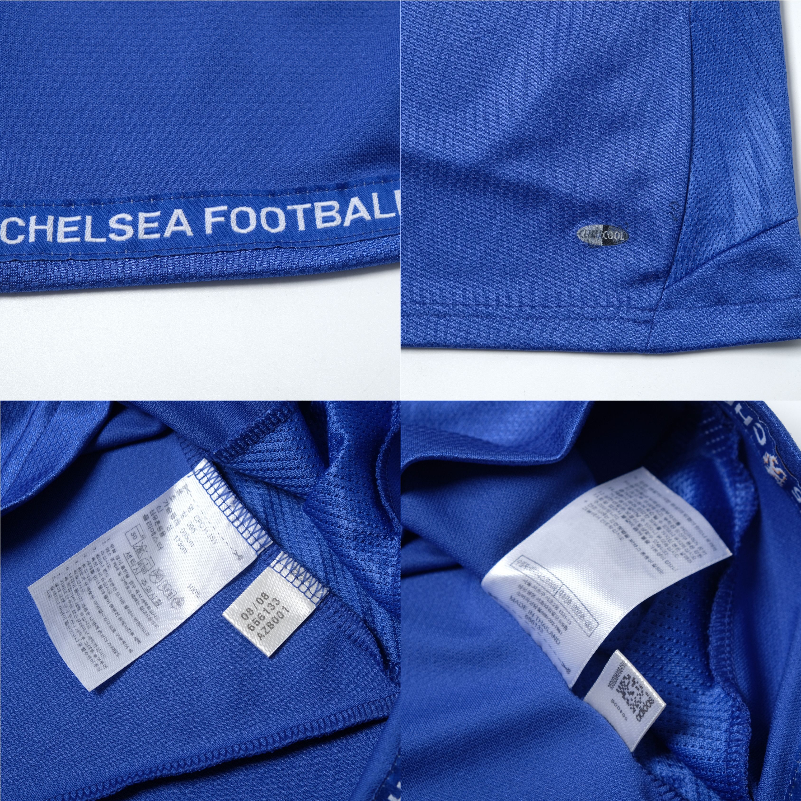 Adidas 2008/09 Chelsea Home Shirt Adidas Drogba (M) Size US M / EU 48-50 / 2 - 6 Thumbnail