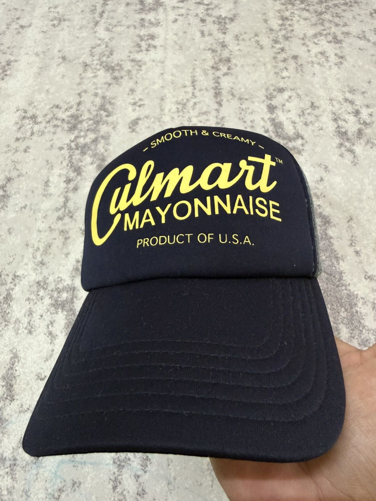 Garment Reproduction of Workers UNITED WORKERS GARMENTS AMERICAN CMT TRUCKER SNAPBACK CAP Size ONE SIZE - 6 Thumbnail