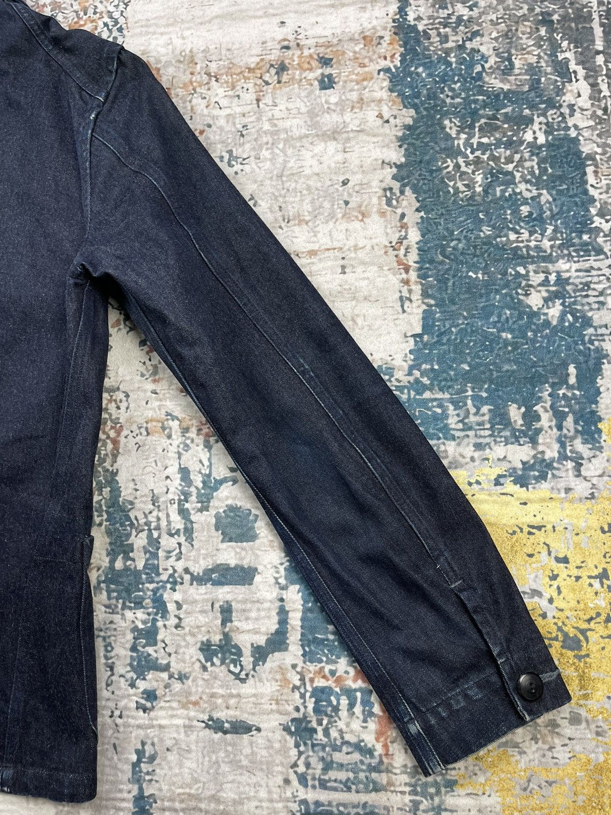 J.S. Homestead J.S Homestead Indigo Dekoboko Denim Jackets Size US S / EU 44-46 / 1 - 8 Thumbnail