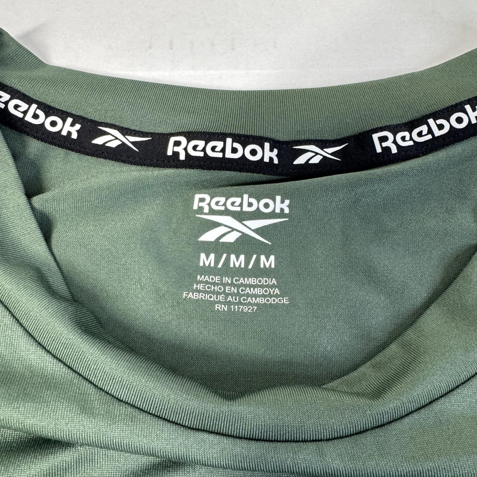 Reebok Reebok Men’s Duck Green Vector Bolt Top With Tag Size M Size US M / EU 48-50 / 2 - 2 Thumbnail