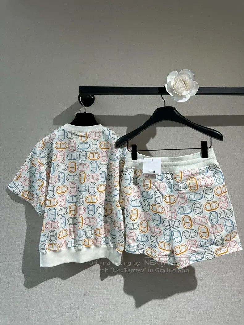 Hermes Hermes Colorful pig nose print short sleeve set Size XS / US 0-2 / IT 36-38 - 7 Thumbnail