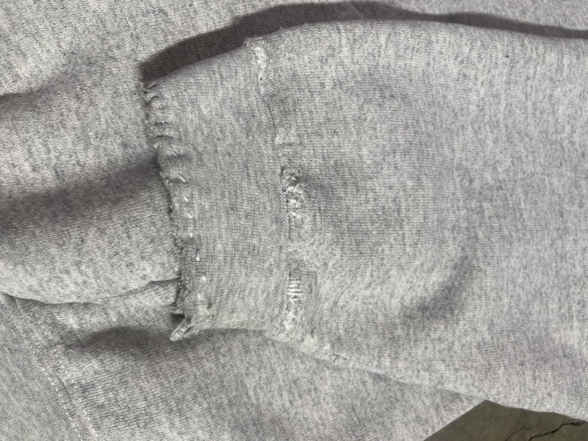 Handmade Handpainted Åbstract Wave Hoodie Size US XL / EU 56 / 4 - 9 Thumbnail